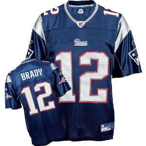  New England Patriots Tom Brady Replica Team Color Jersey 