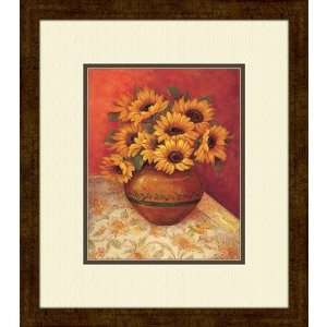   Memorabilia Tuscan Sunflowers B Framed Art:  Home & Kitchen
