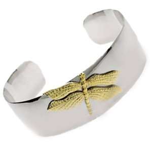   Nature Dragonfly Collection Cuff Bangle Bracelet: Glitzs: Jewelry