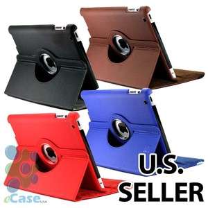   Rotating Stand Smart Rotate Cover Case iPad 2 Wholesale Lots 12 pcs