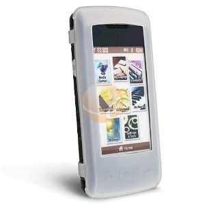  Silicone Skin Case for LG VX11000, Clear White Cell 
