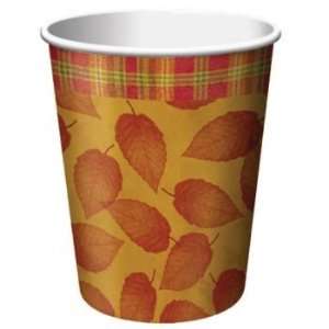  Touch of Fall 9 oz Hot/Cold Cups: Kitchen & Dining