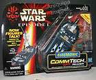 Star Wars Episode 1 CommTech Reader card Electronic  Figure can talk 