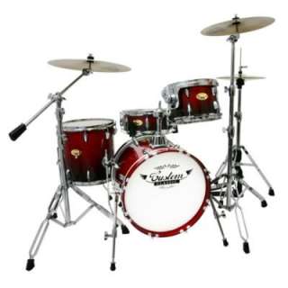 Custom Classic 4 Pc Birch Jazz Drum Shell Pack, Cherry Fade B STOCK 
