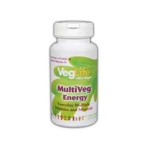     MultiVeg Energy with Lutein, Iron Free     45 vegetarian capsules