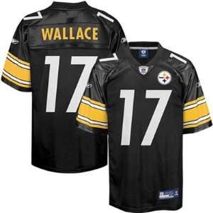   Steelers Mike Wallace Replica Team Color Jersey: Sports & Outdoors