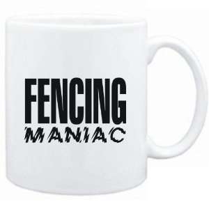  Mug White  MANIAC Fencing  Sports