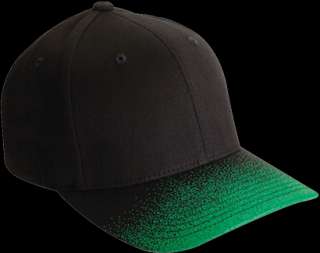 6199 Flexfit Fade Fitted Baseball Original Blank Plain Hat Ballcap Cap 