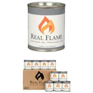  Real Flame Gel Fuel 12 Pack: Home & Kitchen