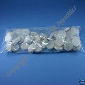 50 CERAMIC LARGE REEF DISKS CORAL PROPAGATION FRAGS  
