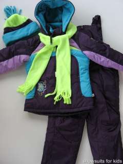 NWT Girls Rothschild 7 14 Snowsuit ski outfit $100RV  