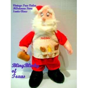 True Value Santa Claus Jolly Old Elf Apron Carpentar Worker Wages 