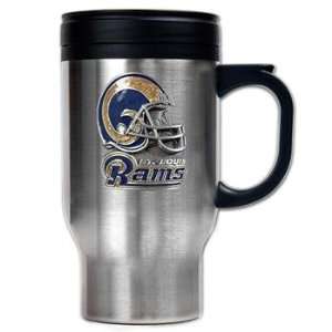  St. Louis Rams NFL Stainless Steel Coffee Mug: Sports 