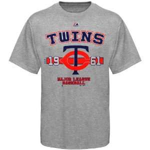   Minnesota Twins Youth Opening Series T Shirt   Ash: Sports & Outdoors