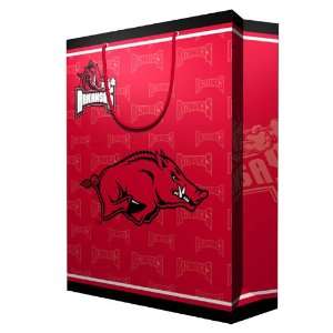  Arkansas Razorbacks NCAA Large Gift Bag (15.5 Tall 