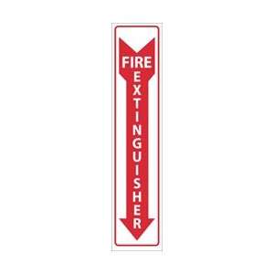   Fire Extinguisher (DBL Faced Flanged), 18 X 4, .050 Rigid Plastic