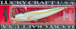 Lucky Craft Sammy 100 ~ Topwater ~ Pearl Threadfin Shad  