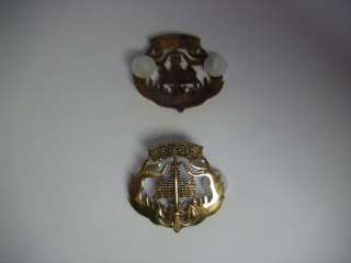 b0413 Vietnam Era Khmer Cambodia Navy Marine Beret badg  