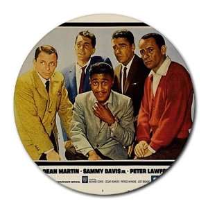  Rat pack oceans 11 Round Mousepad Mouse Pad Great Gift 