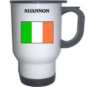 Ireland   SHANNON White Stainless Steel Mug