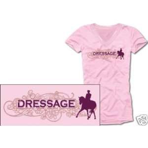  Pink Dressage Tshirt Medium