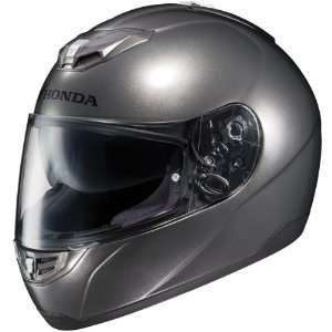  HJC Honda H10 Dark Metallic Silver Full Face Helmet 