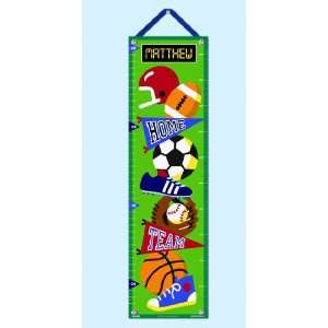  Game On Personalized Growth Chart: Home & Kitchen