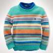 Striped Half Zip Cardigan   Sweaters Boys 2 7   RalphLauren