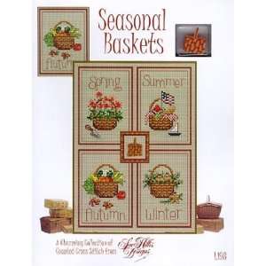  Seasonal Baskets (with charm) Arts, Crafts & Sewing