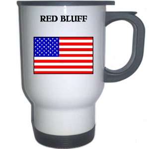  US Flag   Red Bluff, California (CA) White Stainless 