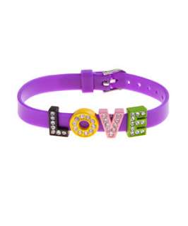 Purple (Purple) Purple Love Bracelet  248971450  New Look