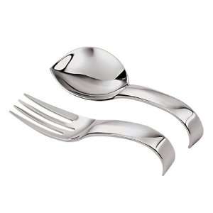  Living Set 2 pcs monoportion spoon & fork large, giftboxed 