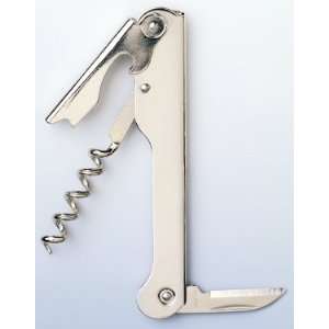   Plated Corkscrew With Straight Blade 