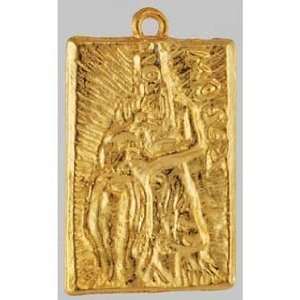  Seal of Good Luck Amulet gold plated 