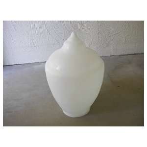    Large White Acorn Globes for Outdoor Lamp Post: Home Improvement