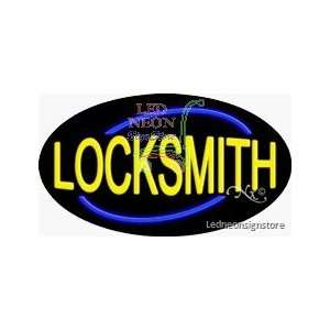  Locksmith Neon Sign 17 Tall x 30 Wide x 3 Deep 