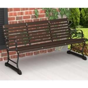  Polywood Recycled Plastic Ivy Terrace 5 ft. Bench Patio 