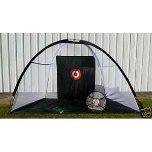 Golf Driving, Chipping, Putting practice net combo with driving mat 