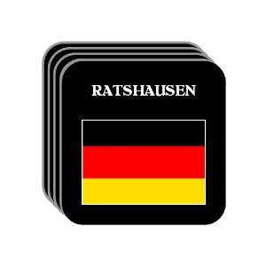  Germany   RATSHAUSEN Set of 4 Mini Mousepad Coasters 