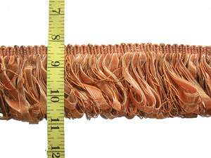 High Quality Decorative Loop Fringe Trim Coin Gold 3 inches wide 