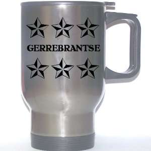    GERREBRANTSE Stainless Steel Mug (black design) 
