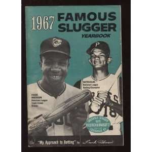 1967 Louisville Famous Sluggers Yearbook Frank Robinson   MLB Programs 