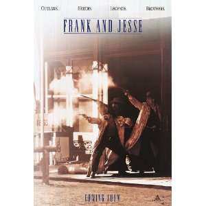  Frank and Jesse Movie Poster Double Sided Original 27x40 