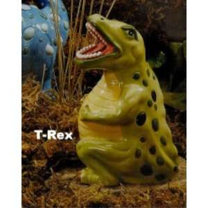  T Rex dino DINOSAUR piggy bank CERAMIC toy DECOR New Toys 