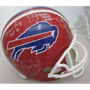   Bills Signed Hof/1990s Helmet Kelly, Thomas Etc: Everything Else