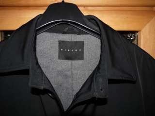 Sisley Herrenmantel Business   Mantel schwarz wie neu Gr. 50 M in 