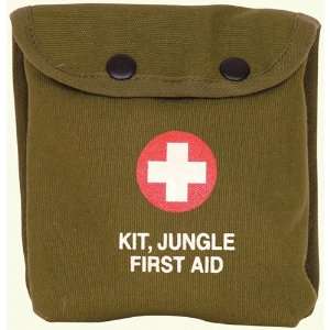  Olive Drab Jungle First Aid Kit: Sports & Outdoors