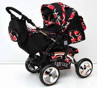Evolution Kombi Kinderwagen mit Babyschale * lux4kids * 4260261558214 