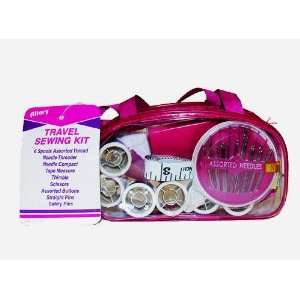  Travel Sewing Kit with Case By The Each: Arts, Crafts 