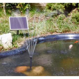 Solar Pumpe Springbrunnen Teichpumpe Wasserspiel Teich  